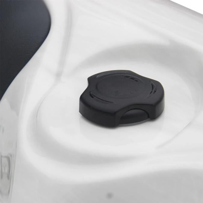 Outdoor 2-Seater Outdoor Hot Tub – 49 Jets, 3 kW Heater, Chromotherapy LEDs, Ozone & Bluetooth
