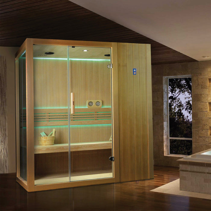 Jaquar Kubix Traditional Sauna (2-3 Seater)