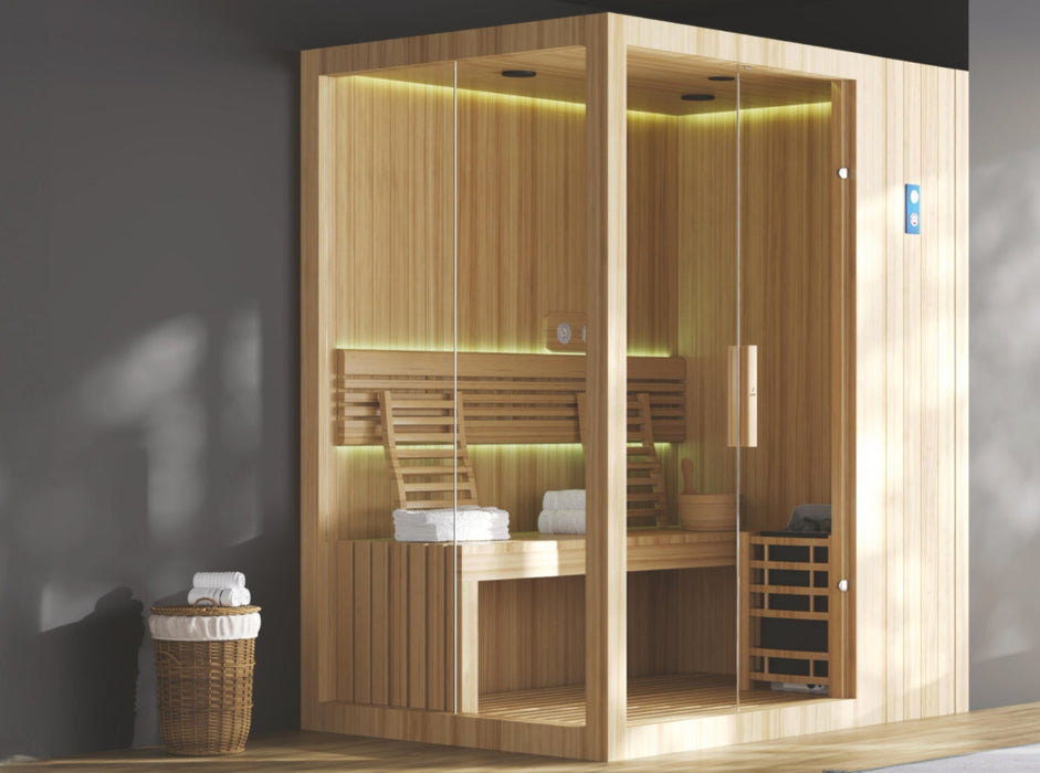 Jaquar Kubix Traditional Sauna (2-3 Seater)