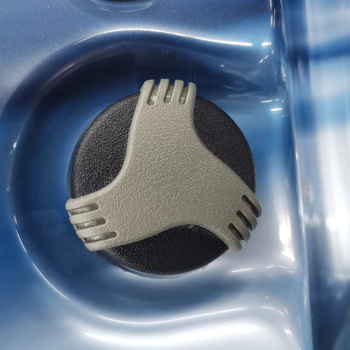 Outdoor 5-Seater Hot Tub – Midnight Opal Finish, 72 Jets, 3 kW Heater, Energy-Efficient LEDs & Audio