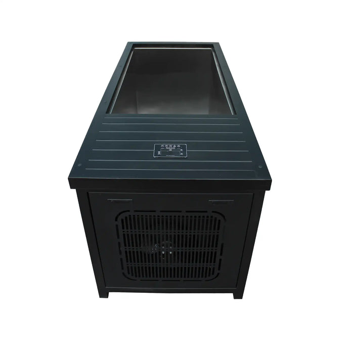 Outdoor Hot and Cold Plunge Tub Combo | Built-in-Chiller  – Black