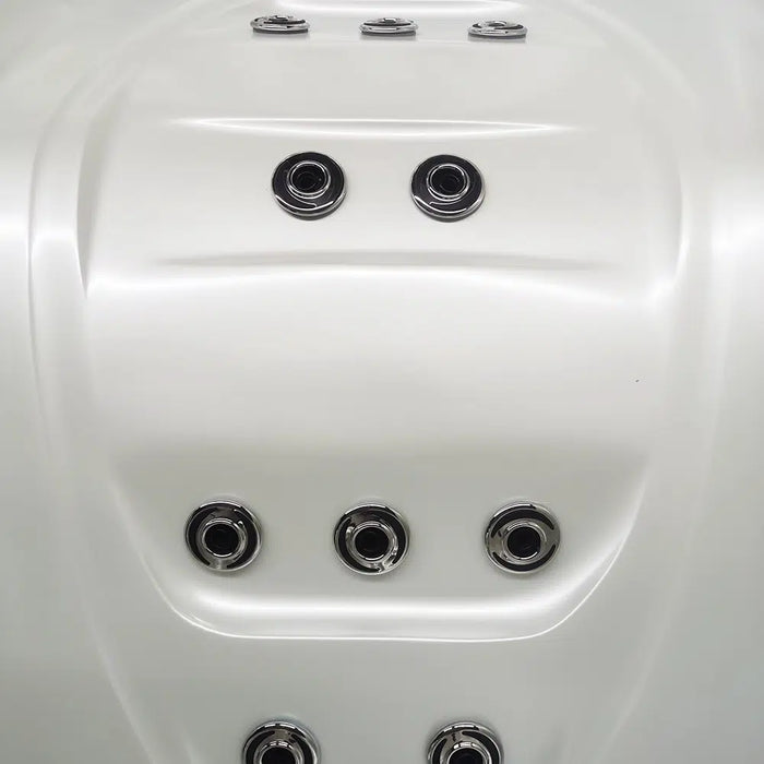 Outdoor 3–4-Seater Outdoor Hot Tub – 44 Jets, 3 kW Heater, Ozone, LEDs & Bluetooth