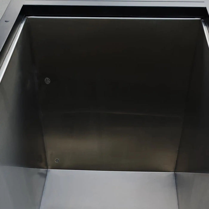 Outdoor Hot and Cold Plunge Tub Combo | Built-in-Chiller  – Black