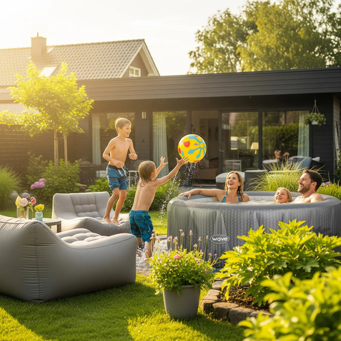 Wave Atlantic | 4 Person Round Inflatable Hot Tub |