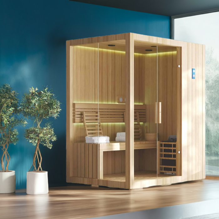 Jaquar Kubix Traditional Sauna (2-3 Seater)