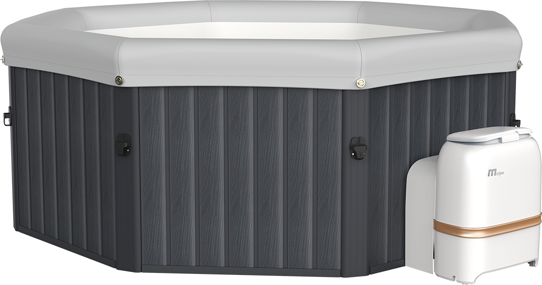 MSpa Tuscany | 6-Seater Square Frame Hot Tub