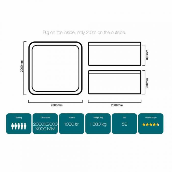 Jaquar Breva Spa | Hot Tub 5 Seater